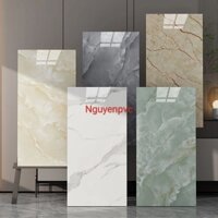 Combo 30 tấm pvc dán tường, pvc giả đá, tấm xốp tráng nhôm, xốp dán tường giả đá thạch anh