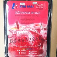 combo 30 tập.Giấy in ảnh 2 mặt bóng kim mai A4 160gsm.