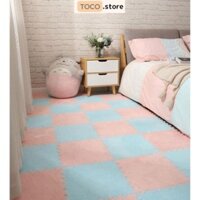 [Combo 30] Thảm Trải Sàn Ghép Mặt Lông 30x30x1cm - Thảm Xốp Trải Sàn
