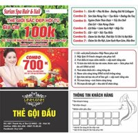 Combo 300 danh thiếp (cardvisit) in 2 mặt chất lượng cao