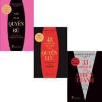 Combo 33 Chiến Lược Của Chiến Tranh  Nghệ Thuật Quyến Rũ  48 Nguyên Tắc Chủ Chốt Của Quyền Lực