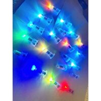 COMBO 35 ĐÈN LED MINI DÙNG PIN - lắp vào đèn lồng, đèn trung thu, đồ chơi trẻ em... 7 MÀU CÓ CHỚP