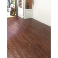 Combo 35 miếng sàn nhựa giả gỗ keo tự dán MS12