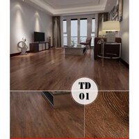 Combo 35 miếng(5m2)   Sàn Nhựa Giả Gỗ Keo Tự Dán
