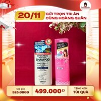 Combo 38 - Dầu Gội Kaminomoto + Xịt Tạo Kiểu Tóc Lucido-L