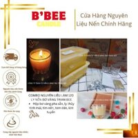 Combo 38: Nguyên liệu làm 120 cốc nến thắp hương gia đình hoặc cúng dường B'Bee