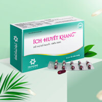 Combo 3h Viên Uống ÍCH HUYẾT KHANG Điều Hòa Kinh Nguyệt,Giảm Đau Bụng Kinh, Bổ Huyết, Chiết Xuất Cao Ích Mẫu Thiên Nhiên