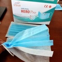 Combo 3hop Khẩu trang yte hero 4 lớp