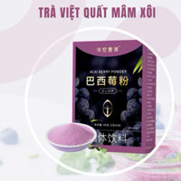 Combo 3hộp Trà Việt Quất Mâm Xôi Giúp Thanh Nhiệt Giải Độc Tố Đẹp Da Hộp 20 Gói* 3g