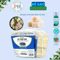 COMBO 3KG MÌ GẠO CHŨ,BÁNH ĐA,BÚN GẠO,ĐẶC SẢN BẮC GIANG SỢI NHỎ NẤU PHỞ HOẶC ĂN LẨU TÚI 1KG
