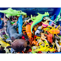 combo 3kg thú nhựa đã vệ sinh CŨ