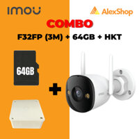 [COMBO-3M] Camera Imou F32FP (3M) + Thẻ 64G+ Hộp Kỹ Thuật- Camera Ngoài Trời