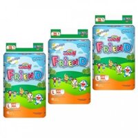 Combo 4 bịch bỉm Goon friend L48/XL42 quần tặng 5 miếng