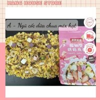 Combo 4 bịch ngũ cốc sữa chua Hồng đậm