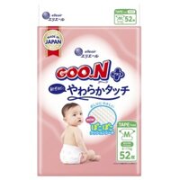 Combo 4 bịch Tã Dán Goon Plus size M 52 miếng