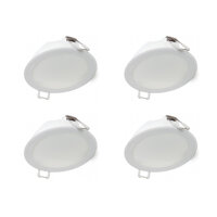 COMBO 4 BỘ - BÓNG ĐÈN LED 13W PHILIPS MESON GEN3 59464 ÂM TRẦN DOWNLIGHT KIỂU TRÒN  TIẾT KIỆM ĐIỆN  - HÀNG CHÍNH HÃNG - Ánh sáng Trung tính 4000K