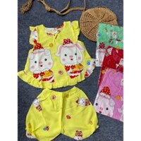 COMBO 4 BỘ TOLE BÉ GÁI size 6-10kg