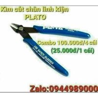 Combo 4 cái Kìm cắt chân linh kiện hãng PLATO