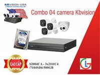 Combo 4 camera CAO CẤP uy tinh chat luong