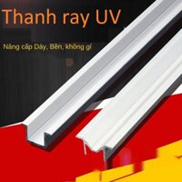 Combo 4 cặp Ray nhôm cửa lùa U & V Đài Loan (thanh trên và dưới)