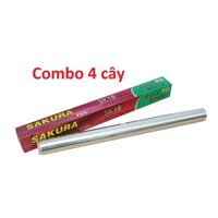 [COMBO 4 CÂY – SK18] GIẤY BẠC NƯỚNG SAKURA (45cm x 7.6m)