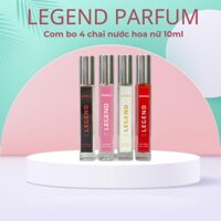 Combo 4 chai chiết 10ml nước hoa nữ Legend Parfum ( Women Perfume )