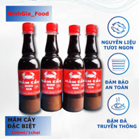 Combo 4 chai mắm cáy Ninh Gia loại đặc biệt (500ml/chai)