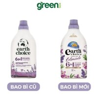 Combo 4 chai nước giặt cao cấp Earth Choice 6in1 chiết xuất hoa Oải hương vùng Tasmanian & Hoa Boronia 1L
