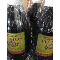 Combo 4 chai nước mắm chay - nước tương Tư Hoa