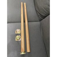 COMBO  4 CHÂN BÀN TRÀ GẮN ỐC DÀI 72cm - Đa Dạng Kích Thước - Tặng PAD SẮT chất lượng gắn bàn