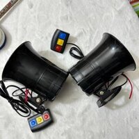 [Combo 4 chiếc] còi hú 3 chế độ cho ô tô, xe máy, dùng cho độ xe siêu hay với bộ còi báo hiệu 3 chế độ. Diện 12&24v