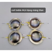 combo 4 coil (côn) treble 44,4 dạng màng titan-Linh kiện thay thế sửa chữa loa