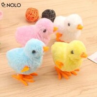Combo 4 Con Gà Đồ Chơi Nhảy Nhảy Hoạt Động Bằng Cách Lên Dây Cót Dành Cho Trẻ Trên 3 Tuổi