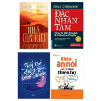 Combo 4 Cuốn Nhà Giả Kim  Khéo Ăn Nói Sẽ Có Được Thiên Hạ  Tuổi Trẻ Đáng Giá Bao Nhiêu   Đắc Nhân Tâm  Những Cuốn Sách Hay Nhất Về Tư Duy-Kiến Thức