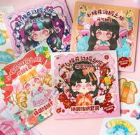 Combo 4 cuốn sticker thay trang phục cô bé đáng yêu HDCB4A