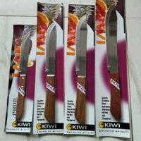 Combo 4 dao thái thịt - gọt rau củ cán gỗ Kiwi kw245 -246-247-248 hàng nhập khẩu Thái Lan