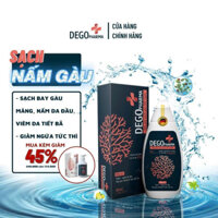 COMBO 4 Dầu Gội Đầu DEGO PHARMA 80ml Dứt Điểm Gàu Ngứa & Nấm Da Đầu .