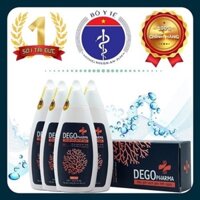 COMBO 4 Dầu Gội Đầu DEGO PHARMA 80ml Dứt Điểm Gàu Ngứa & Nấm Da Đầu