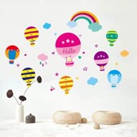 Combo 4 Decal dán tường vườn thú cho bé yêu