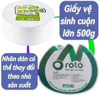 Combo 4 Giấy vệ sinh cuộn to lớn 500g An Khang AKC500