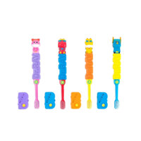 COMBO 4 GOGO DINO Kids Toothbrush (D77)