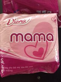 Combo 4 Gói Băng Vệ Sinh Diana Mama 12 miếng - HSD 2027