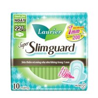 Combo 4 Gói Băng Vệ Sinh Laurier Super Slim Guard Siêu Mỏng 1mm Nhập Khẩu Thái Lan