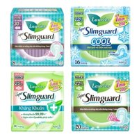 Combo 4 Gói Băng Vệ Sinh Laurier Super Simguard 1mm Siêu Mỏng Cánh tiện lợi (Ban Ngày và Ban Đêm)