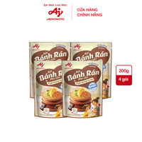 Combo 4 Gói Bột Bánh Rán Pha Sẵn Vị Sô-cô-la Ajinomoto 200gGói