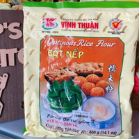 COMBO 4 GÓI BỘT NẾP VĨNH THUẬN - dùng làm bánh, nấu chè trôi nước ( gói 400gr )