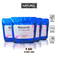 [COMBO 4 GÓI] Cà phê chống lão hóa Nano Collagen hỗ trợ làm chậm quá trình lão hóa da
