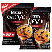 COMBO 4 GÓI CÀ PHÊ ĐEN ĐÁ / CÀ PHÊ ĐEN HÒA TAN NESCAFE CAFÉ VIỆT ( gói 560gr gồm 35 gói x 16gr )