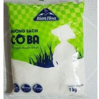 COMBO 4 GÓI ĐƯỜNG SẠCH CÔ BA BIÊN HÒA - gói 1kg