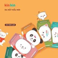 Combo 4 gói Khăn giấy ướt Kinkin mẫu mới 100 tờ không mùi